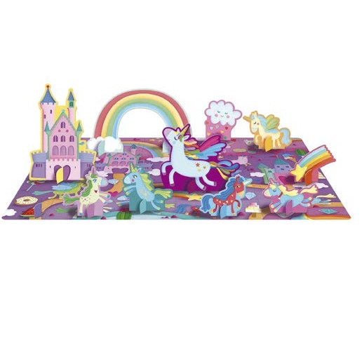Los unicornios. Rompecabeza + libro Los unicornios. Rompecabeza + libro